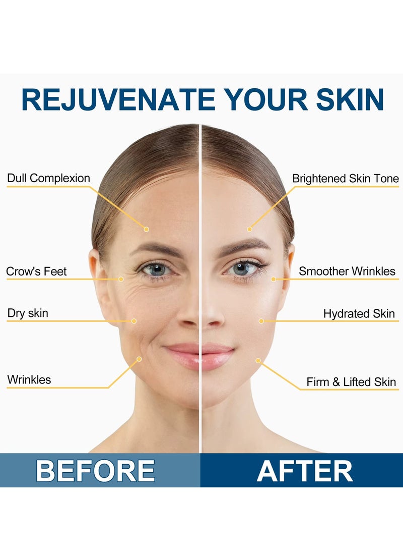 Yecuce Firming Serum Stick with Retinol Peptides and Antioxidants Advanced Retinol Firming Face Stick 3 in 1 Smooth Tighten and Firm Reduces Wrinkles Nourishing Anti Aging Repair Facial Cream 30g  - Image 5