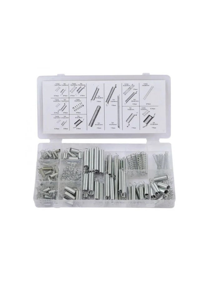 Rolson 150-Piece Spring Assortment 61298 | Mixed Extension & Compression Springs for DIY, Repairs & Workshop Projects - Image 2