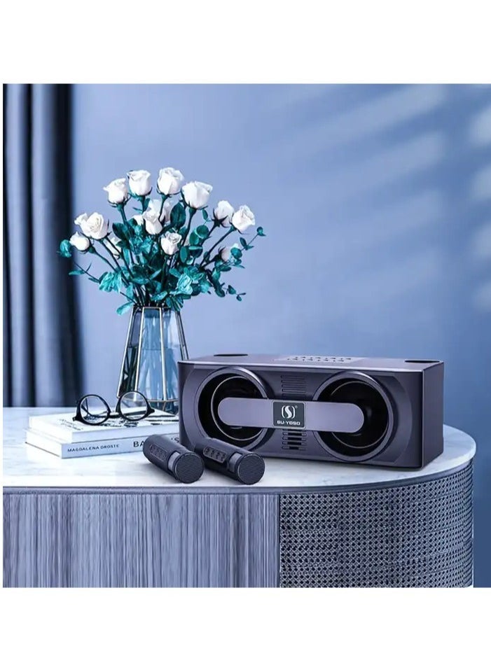 Gravity NEW Smart Berry M24 Karaoke Speaker – Bluetooth Wireless Mic, Portable Audio System for Singing and Party Fun - Image 4