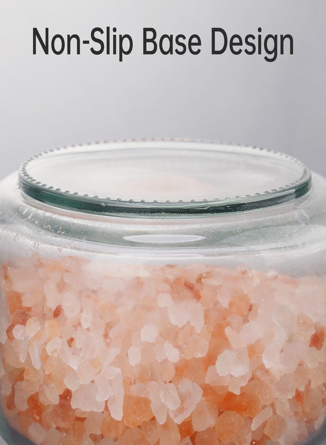 ان اي هوم ني هوم، وعاء زجاجي شفاف سعة 280 مل مع غطاء - Image 4