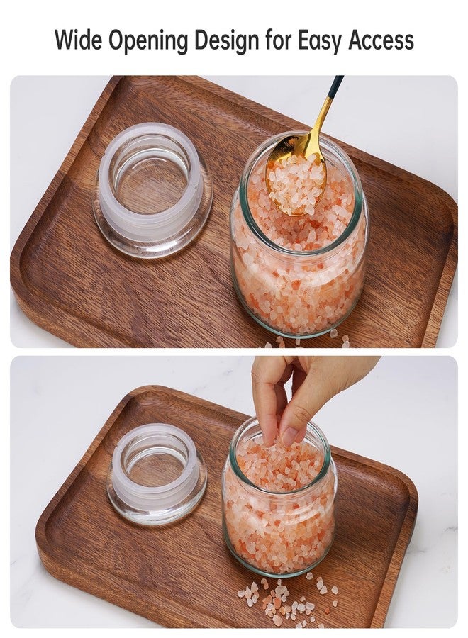 ان اي هوم ني هوم، وعاء زجاجي شفاف سعة 280 مل مع غطاء - Image 3