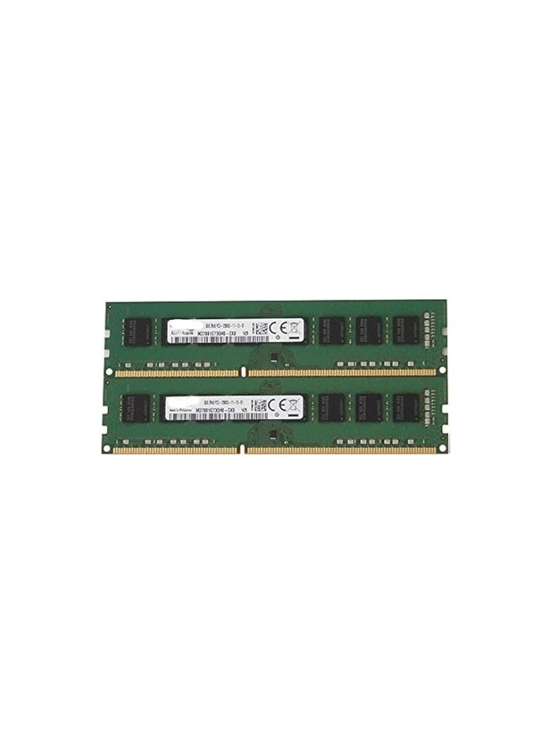 ماركة غير محددة وحدة ذاكرة 16 جيجابايت (2×8 جيجابايت) DDR3 – رامات DIMM 240-Pin للكمبيوتر المكتبي، PC3-12800 