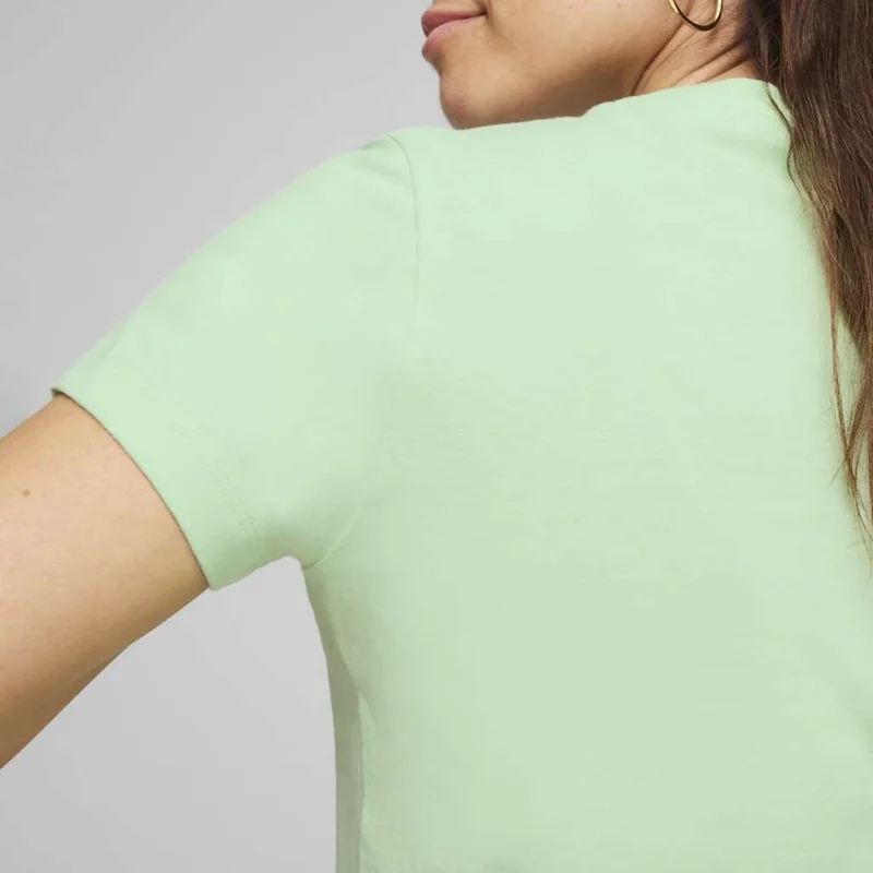 بوما Better Essentials Women's Green Round Neck T-Shirt
