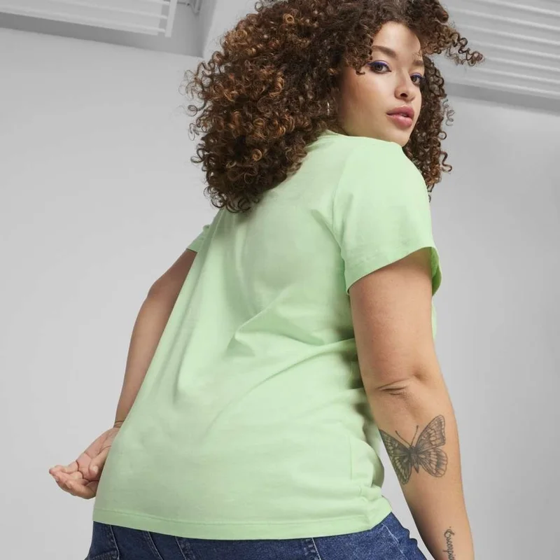 بوما Better Essentials Women's Green Round Neck T-Shirt
