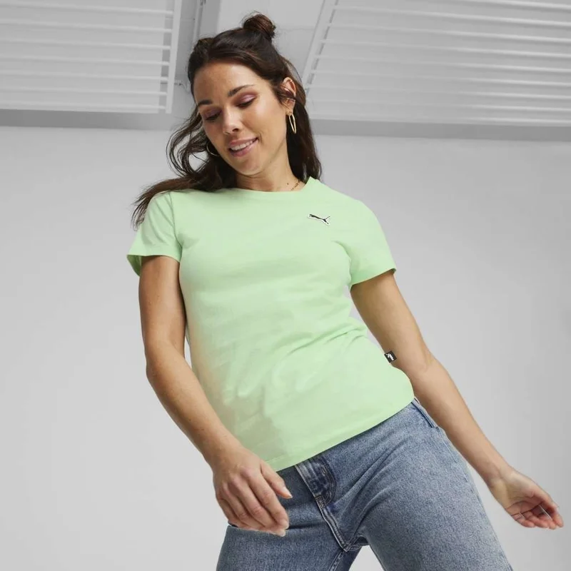 بوما Better Essentials Women's Green Round Neck T-Shirt