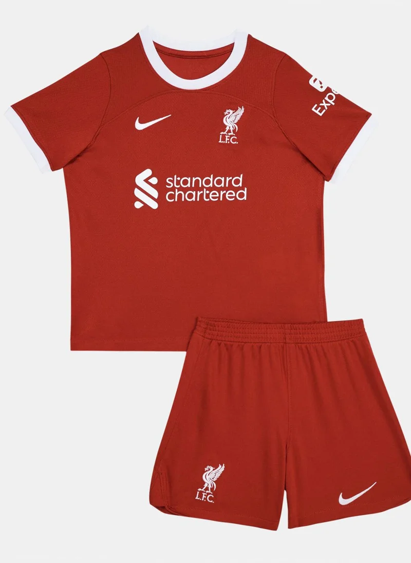 Nike Kids' Liverpool F.C. Dri-FIT Home 3-Piece Kit - 2023/24 (Younger Kids)