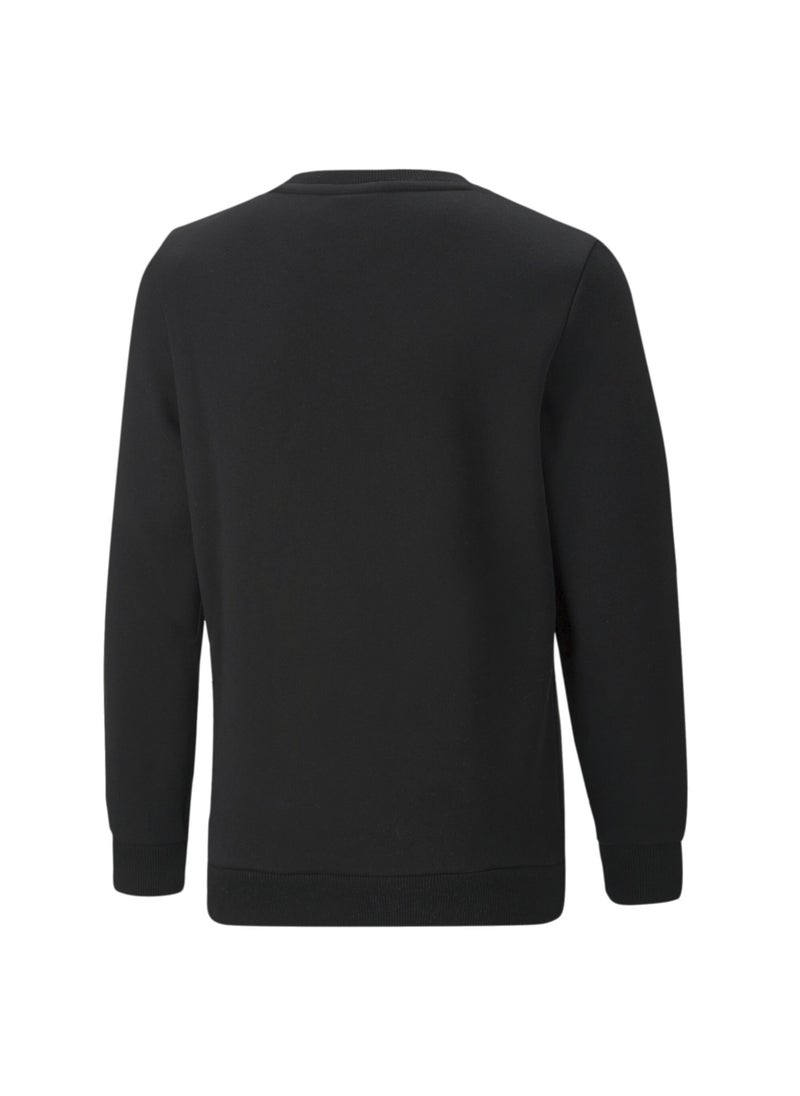 PUMA Essentials Kids Boys Two Tone Big Logo Crew Neck Sweater  - Image 2