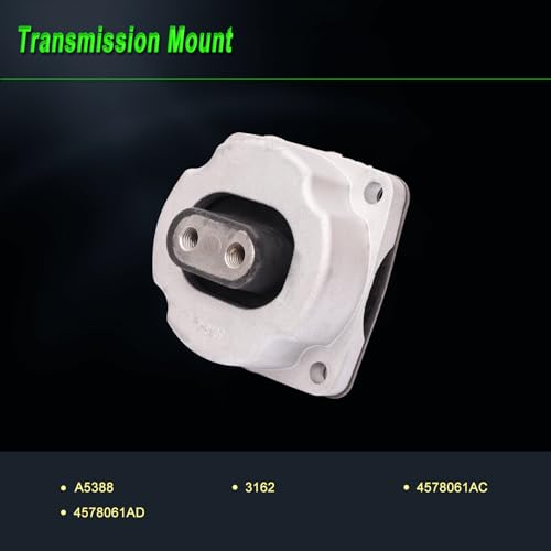 SHICHU Set of 3 Engine Motor Mount Compatible with 2011-2022 Charger Challenger 11-22 Chrysler 300 3.6L 5.7L Replace for 5090140AG 52124671AE A5522 A5388 3262 3162 - Image 5