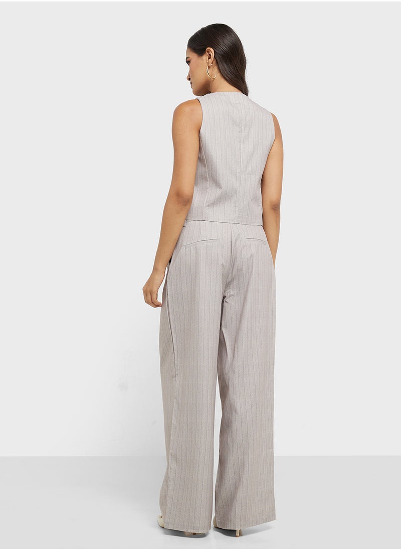 Sleeveless Top & Pant Set