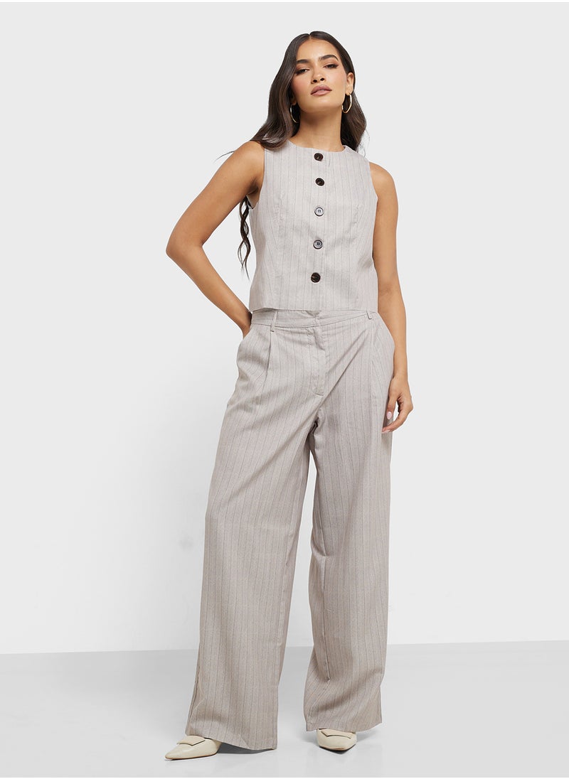 Sleeveless Top & Pant Set