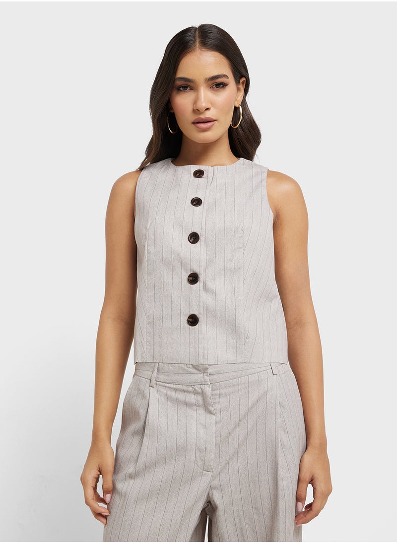 Sleeveless Top & Pant Set