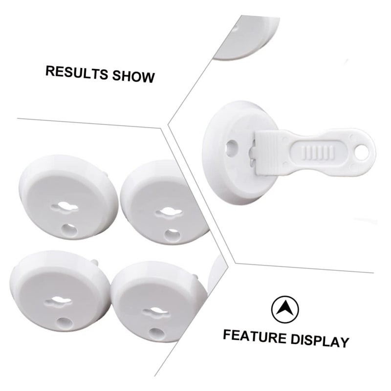 18-Pack Baby Electric Socket Covers Child Safety Outlet Protection Plugs for Boys and Girls Easy Install Suitable for Home Use - Image 5