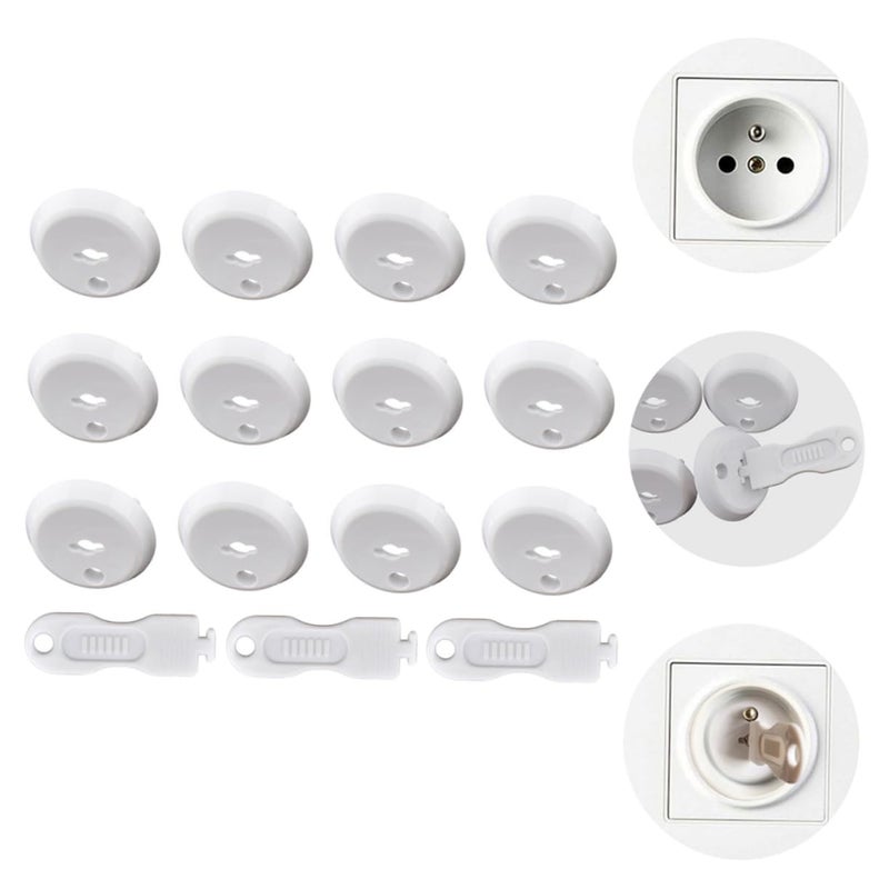 18-Pack Baby Electric Socket Covers Child Safety Outlet Protection Plugs for Boys and Girls Easy Install Suitable for Home Use - Image 4