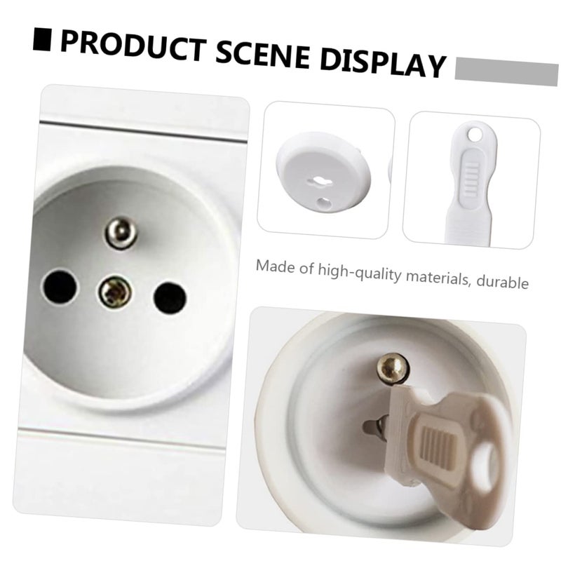 18-Pack Baby Electric Socket Covers Child Safety Outlet Protection Plugs for Boys and Girls Easy Install Suitable for Home Use - Image 3