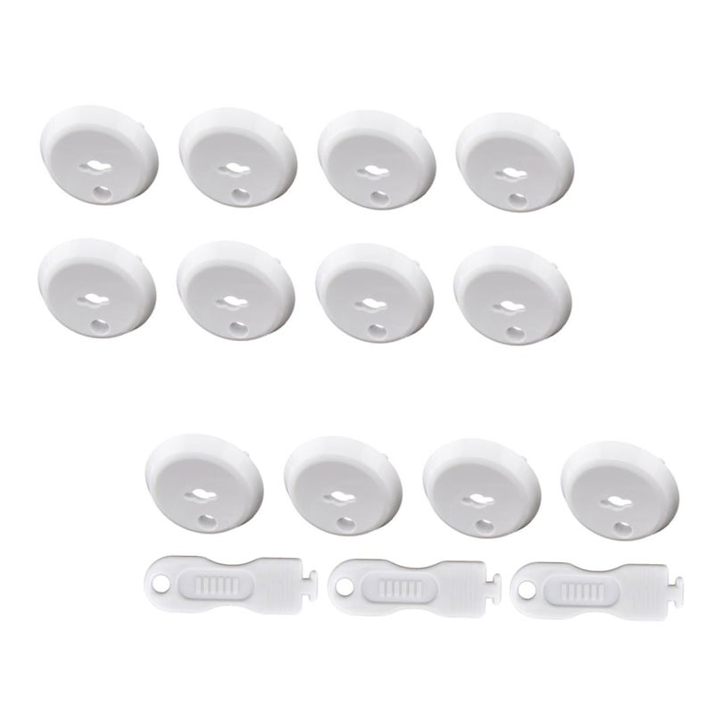 18-Pack Baby Electric Socket Covers Child Safety Outlet Protection Plugs for Boys and Girls Easy Install Suitable for Home Use - Image 1