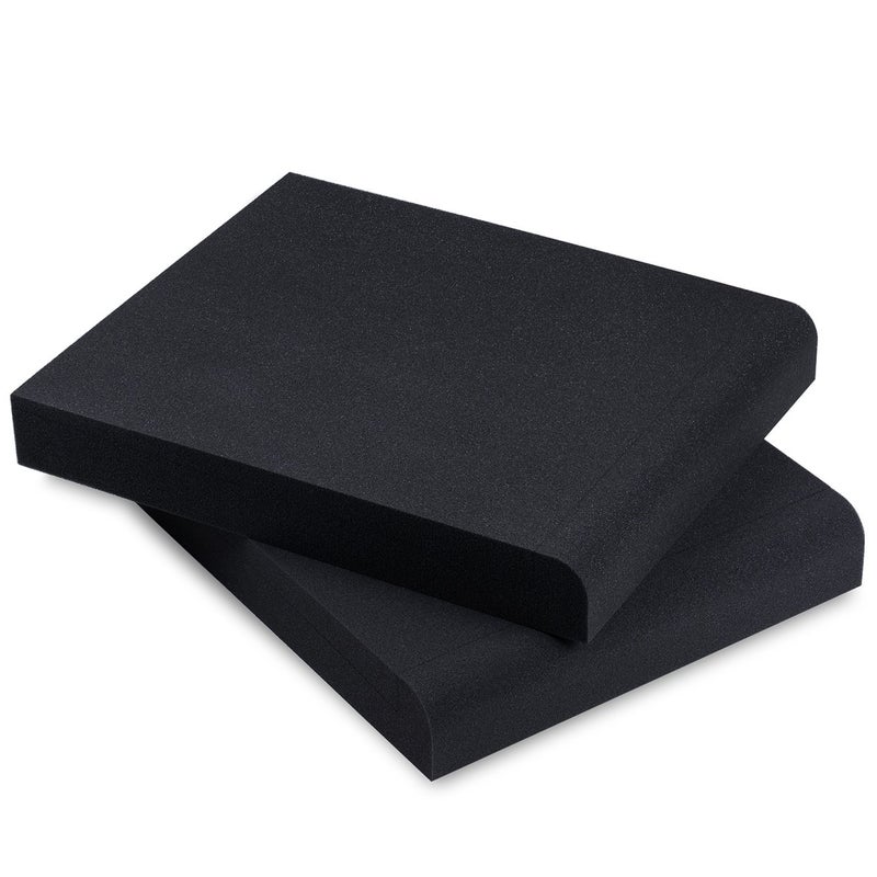 Sound Addicted - Studio Monitor Isolation Pads suitable for 6.5, 7 and 8 Inches Large Speakers | Reduce Vibrations and Fits most Stands - Pair | SMPad 8 - Image 1