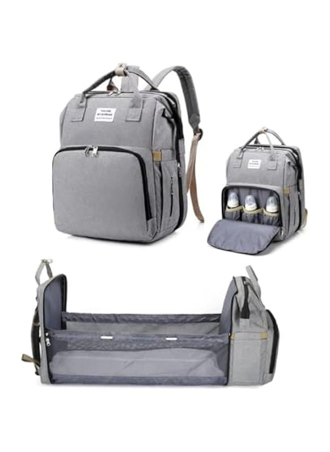 TRASSLE Diaper Bag Backpack with Changing Station Changing Pad Baby Bag Backpack Baby Nursing Bag Baby Shower Tote Baby Bottle Bag Waterproof Large Capacity, Newborn Essentials  - Image 1