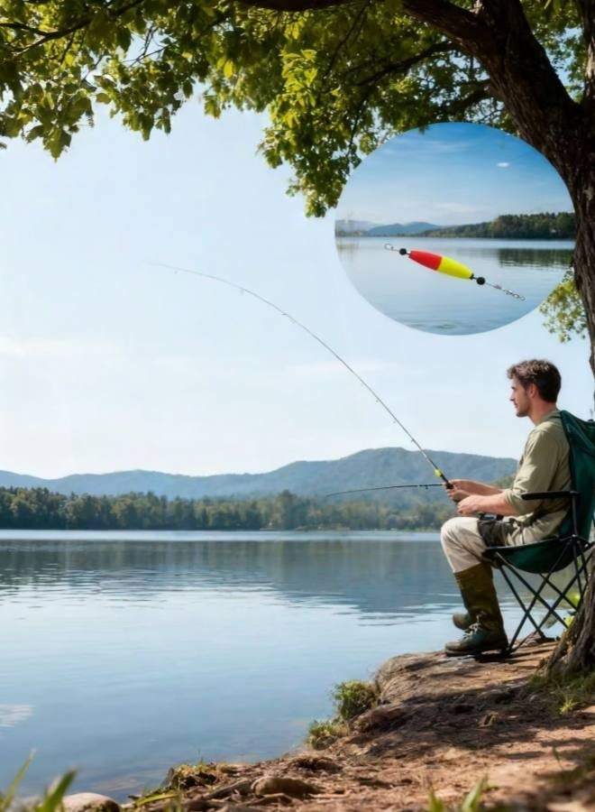 3 Pcs Catfish Float Rigs Fishing Popping Float Cooper Rig Fishing Bobbers Rattling Float EVA Foam Peg Floats Sinker Swivel Beads Saltwater Rig Bait for Catfishing Bait Rigs Tackle - Image 5