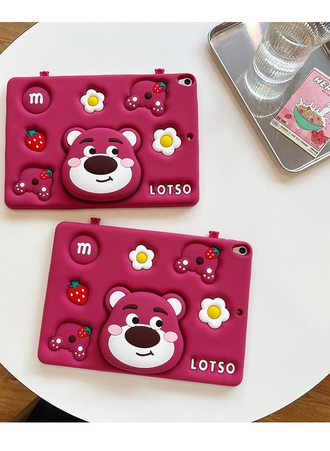 Kids Case for iPad Air 11" 6th Gen M2 2024 / iPad Air 5th/4th Gen 10.9" 2022/2020, Cute Cat Shockproof Case - Image 2