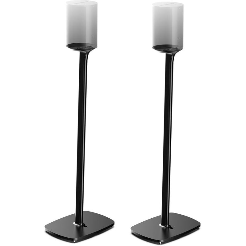 Flexson Floor Stand for Sonos Era 100 Speaker Black Pair