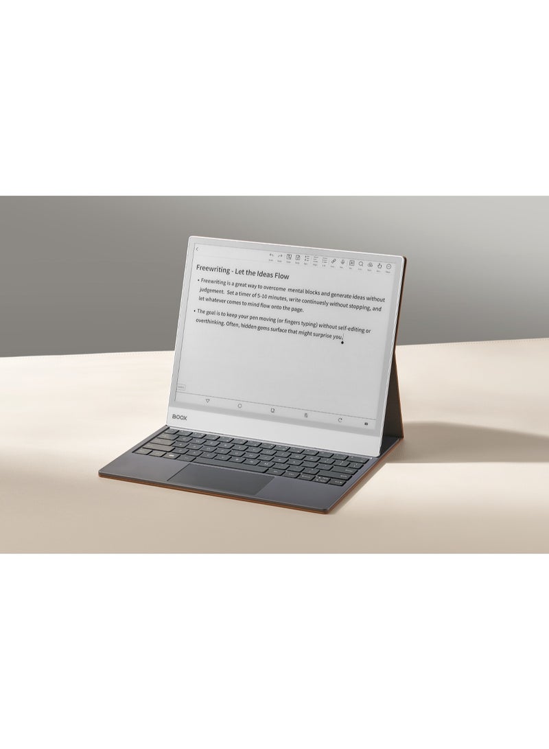 BOOX Magnetic Keyboard Cover for Note Max / Tab X C with Built-in Trackpad, Keyboard Cover for 13.3" E-Ink Tablet, Digital Notebook & ePaper Device – Full Protection & PC-Like Typing Experience - Image 4