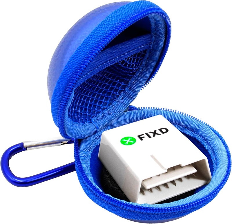 CASEMATIX حقيبة CASEMATIX لحمل جهاز تشخيص السيارات FIXD OBD2 بلوتوث - أزرق - Image 1