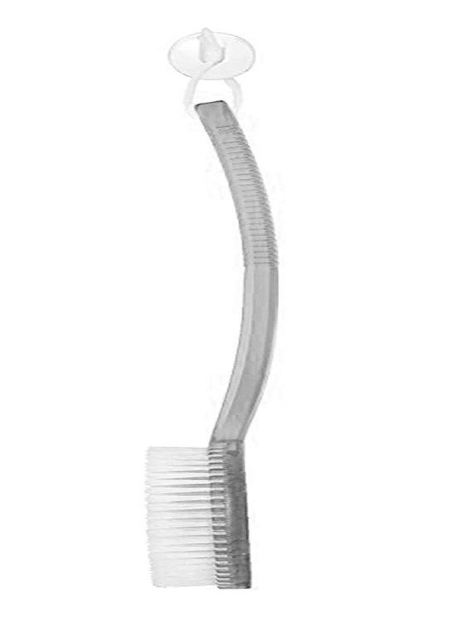 Fully Body Wash Bathing Brush with Long Handle (White) - Image 5