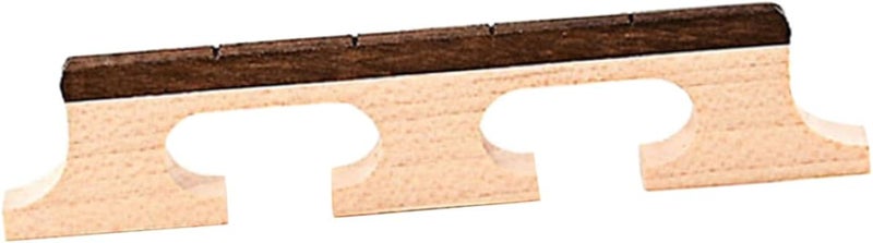 TOYANDONA Banjo Bridge Replacement Part for String Instruments Sound Easy to Install Maple Accessory for Banjo Players - Image 1