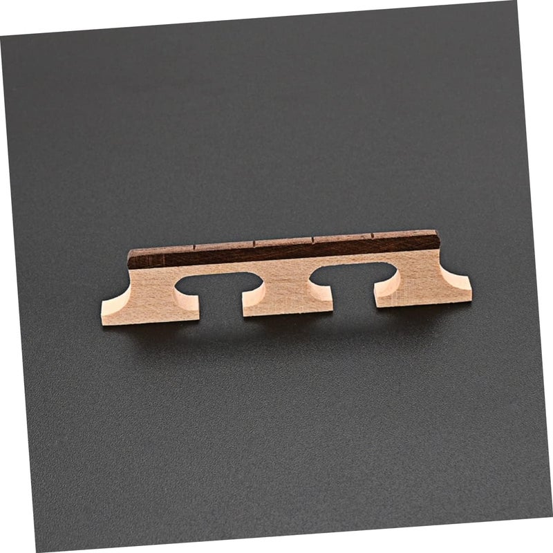 TOYANDONA Banjo Bridge Replacement Part for String Instruments Sound Easy to Install Maple Accessory for Banjo Players - Image 3