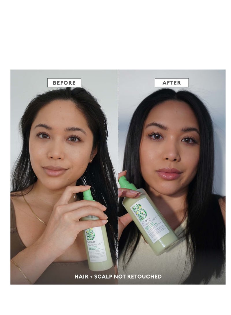 Briogeo Superfoods Avocado and Kiwi Mega Moisture 3-In-1 Leave-In Spray 170ml - Image 3