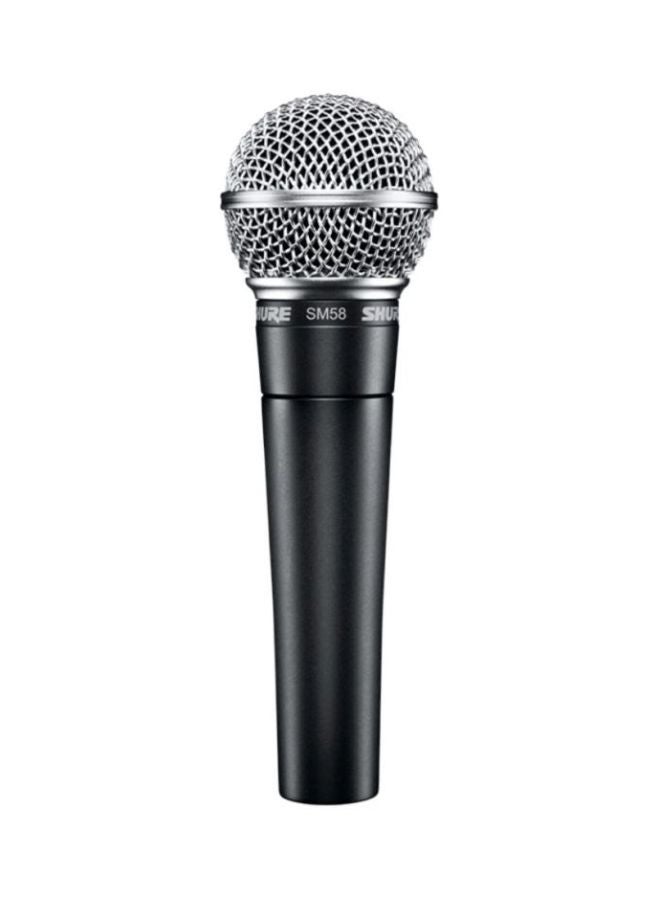Shure Dynamic Vocal Microphone SM58 Grey/Black - Image 1