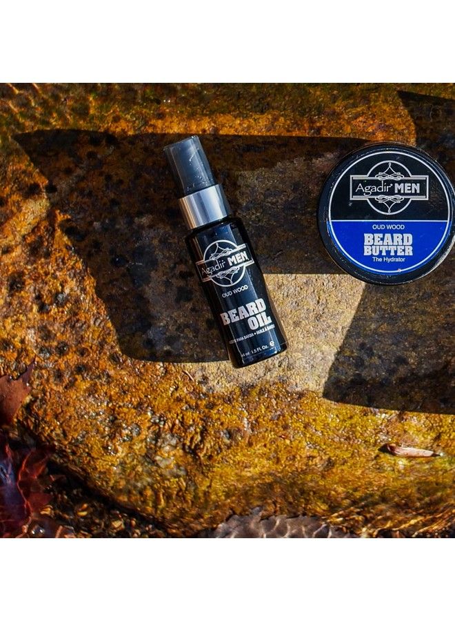 Agadir Oud Wood Beard Oil 1.5 Fl Oz - Image 4