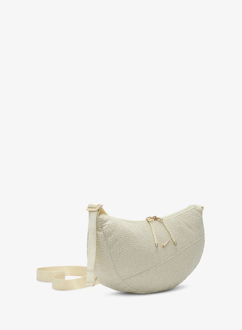 Nike Brown Aura Crescent Crossbody Bag  | Best Price UAE