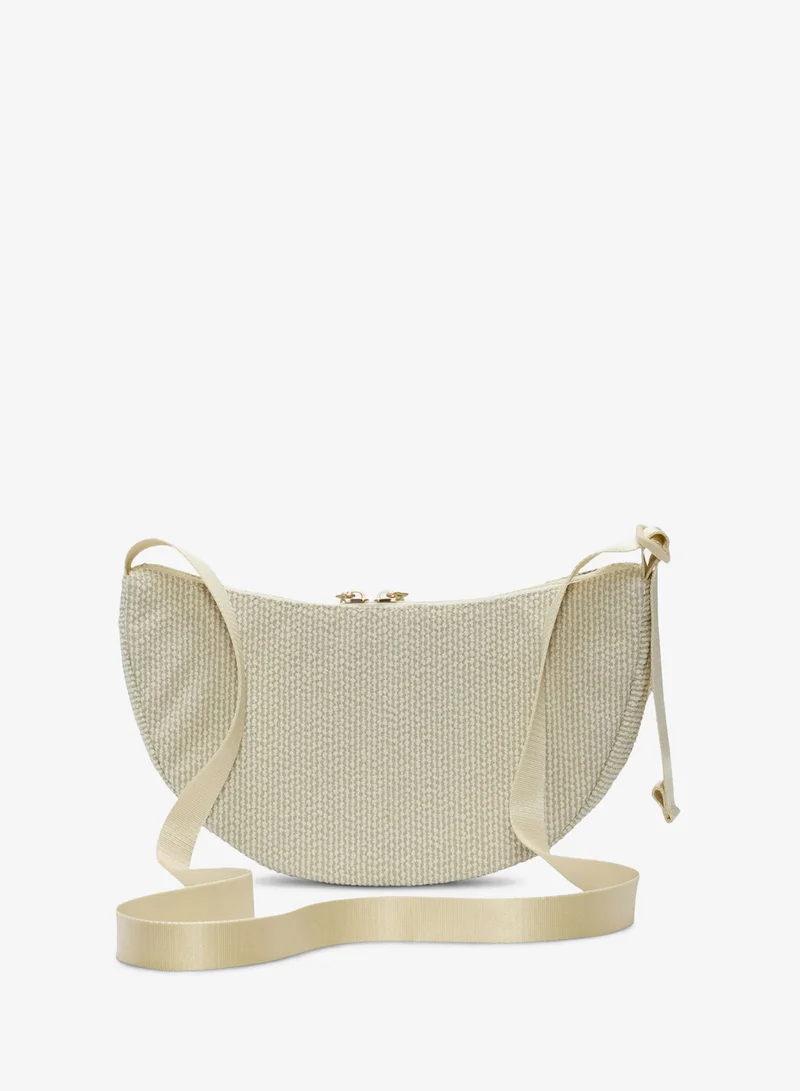 Nike Brown Aura Crescent Crossbody Bag  | Best Price UAE