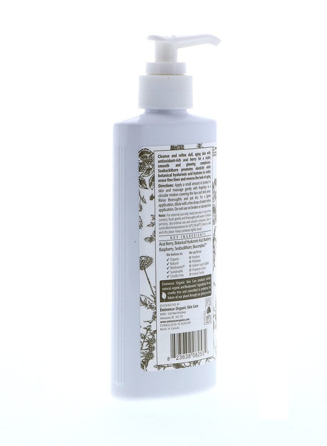 Eminence Organic Skincare Firm Skin Acai Cleanser with Hyaluronic Acid, 8.4 Ounce - Image 4