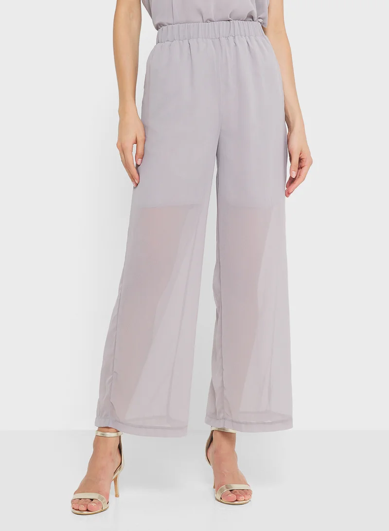 ELLA Asymmetric Top &amp; Pant Set