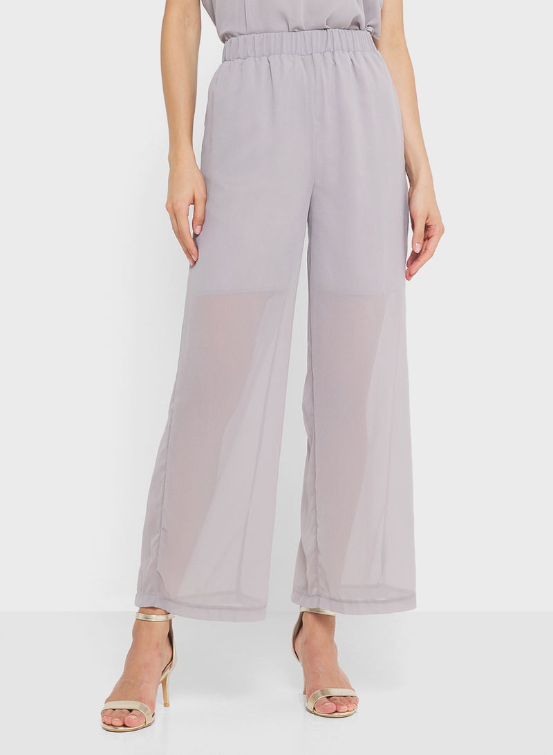 ELLA Asymmetric Top & Pant Set - Image 4