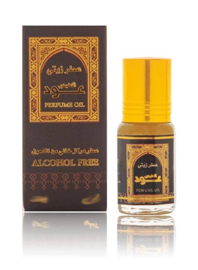 Banafa 1psc Oud Al-Nafees Oil Perfume for by Banafa for Oud  Unisex – 3 ml