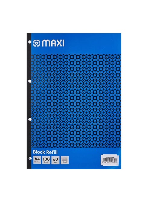 MAXI BLOCK REFILL A4 100 SHEETS, BR100A4