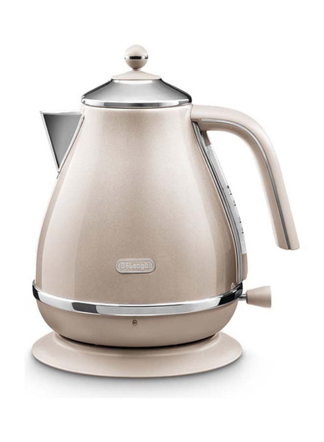 ديلونجي غلاية كهربائية أيكونا ميتاليكس 1.7 L 3000 W KBOT3001.BG بيج - Image 1