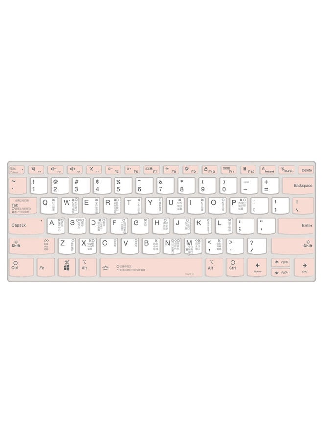 Generic - Suitable For Lenovo Thinkbook14 Keyboard Film Xiaoxin Pro14 Notebook Protection Air15 Computer 13 Wei 6p-Interface Form:Liquid Silicone [industrial Gray Color Matching Function Shortcut Keys] - Xiaoxin Pro16/YOGA 16s [2021-2024 Model] - Image 1