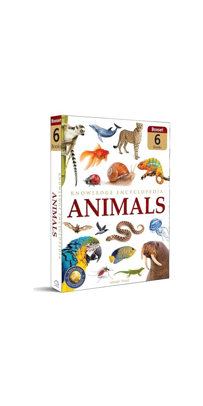 Animals - Collection of 6 Books : Knowledge Encyclopedia For Children (Box Set) - Image 1
