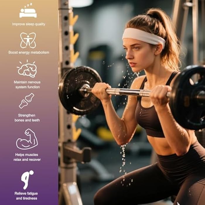 CIYOJA 12 in 1 Magnesium Complex 700mg: Magnesium Supplement with Glycinate, Citrate, Malate, Taurate, High Absorption Magnesium for Sleep, Muscle Recovery, Nerve & Heart Support, Vegan, 120 Capsules - Image 2
