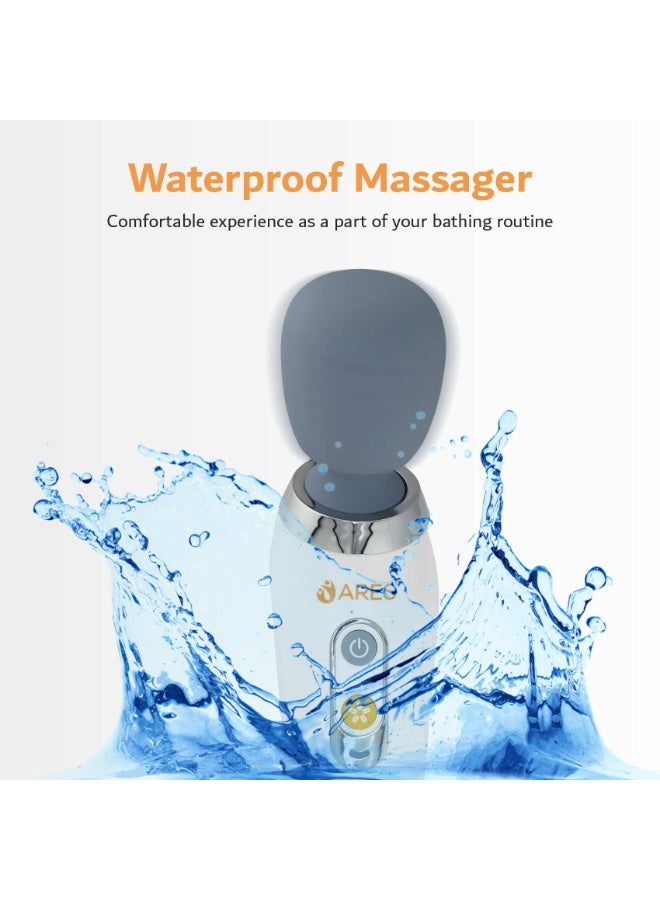 ARES uRabbit Handheld Massager Wireless Mute 6 Speed Modes USB Charging, Ipx7 - Image 5