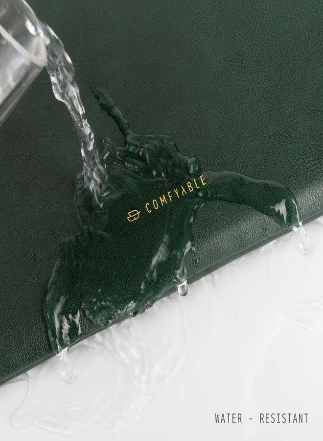 Comfyable Tablet Sleeve Compatible with iPad Air 11" M3 2025, iPad Pro 11 Inch M5 2024 & Smart/Magic Keyboard with Pencil Holder, PU Leather Bag Water-Resistant Slim Case, Green - Image 5