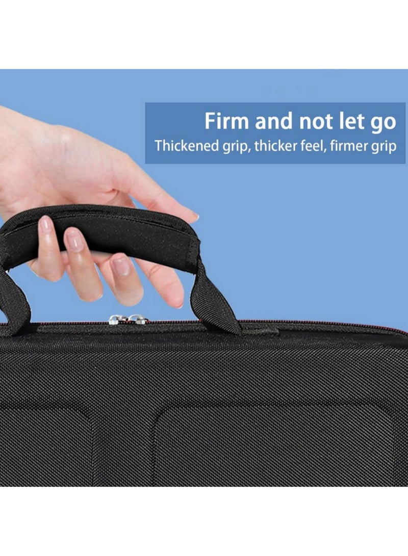 For PS5 Carrying Bag Hard Shell Travel Case Compatible with PS5 /PS4 Handheld Game Console Portable Storage Bag for Camping Outdoor Accessories Host Protective Shell - Image 4