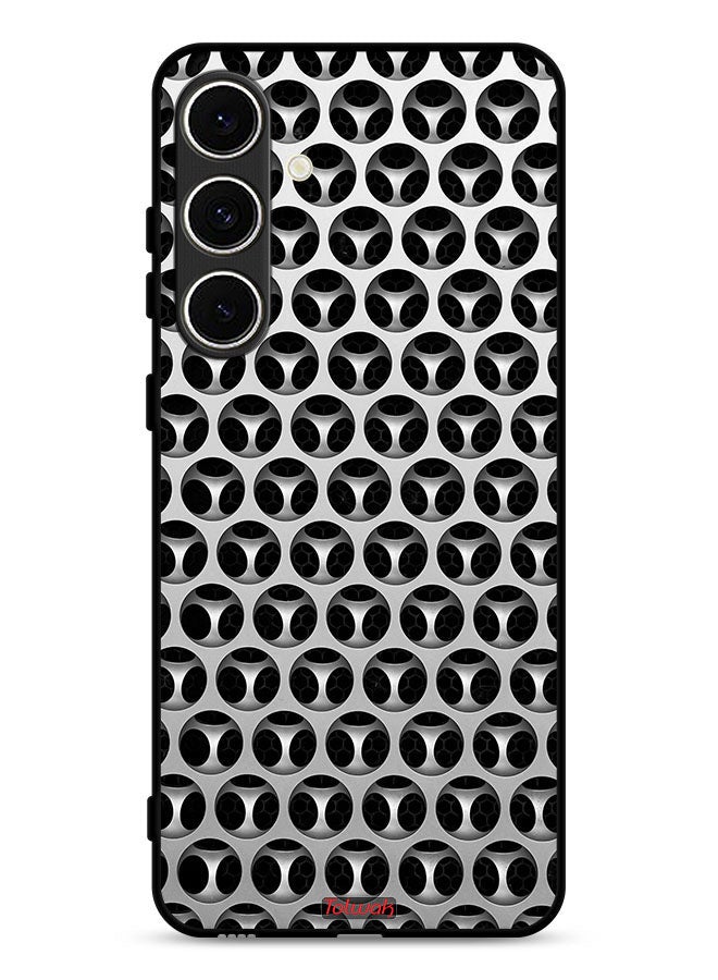 Tolwak Samsung Galaxy S24 FE 5G Protective Case Cover Horology Hands Pattern - Image 1