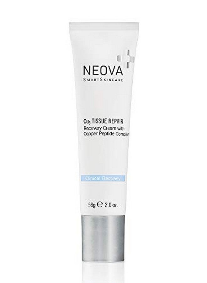 NEOVA Eova Smartskincare Cu3 Tissue Repair & Post Laser Cream 56G 2 Oz. ; Clinical Repair Copper Peptide Cream ; Improves & Accelerates Skin Healing & Reduces Irritation - Image 1