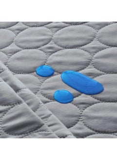 Biloban Biloban Mini Crib Mattress Protector 2 Pack Waterproof, Quilted 38"x24" Protective Pack and Play Mattress Pad Cover, Noiseless & Breathable Baby Mini Crib Sheets for Boys & Girls  - Image 4