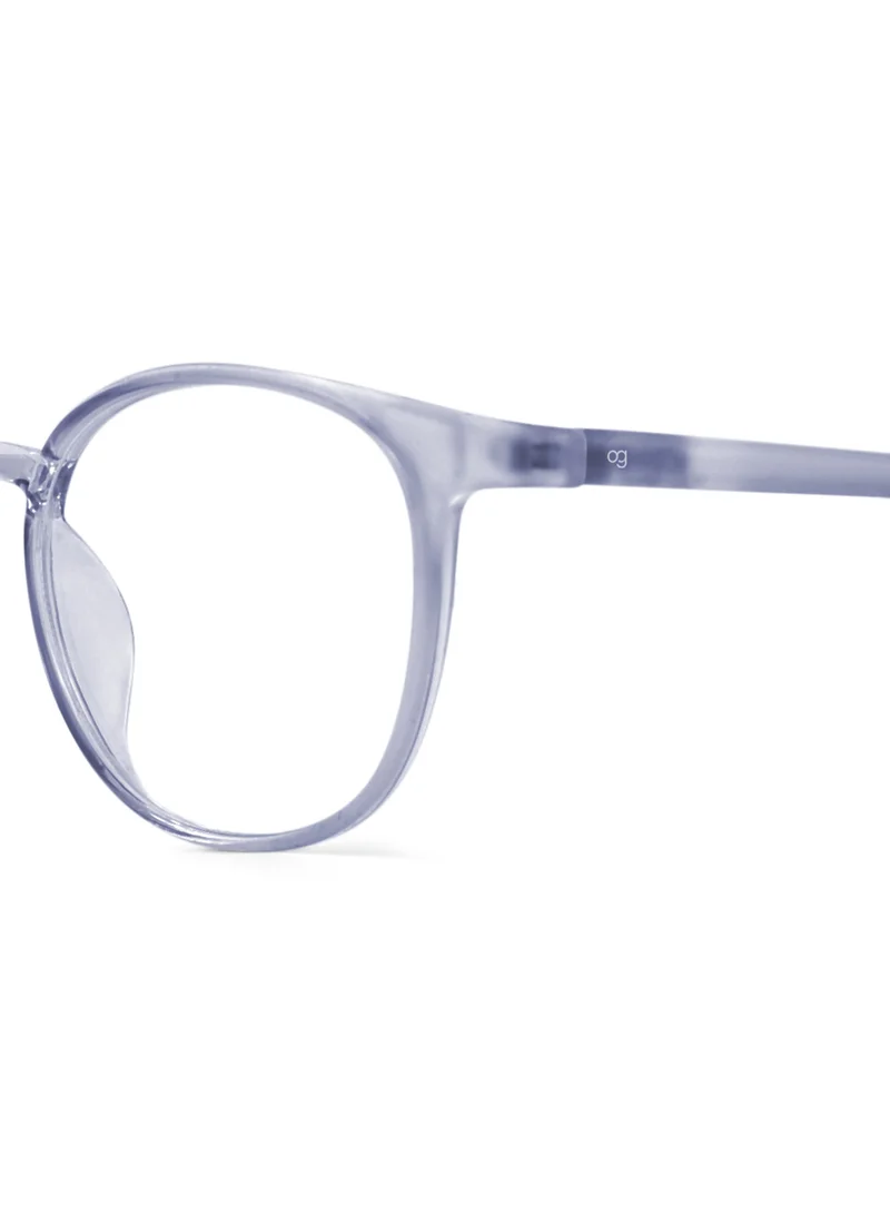 ووجلز نظارات حاسوب زيرو باور بلو كت